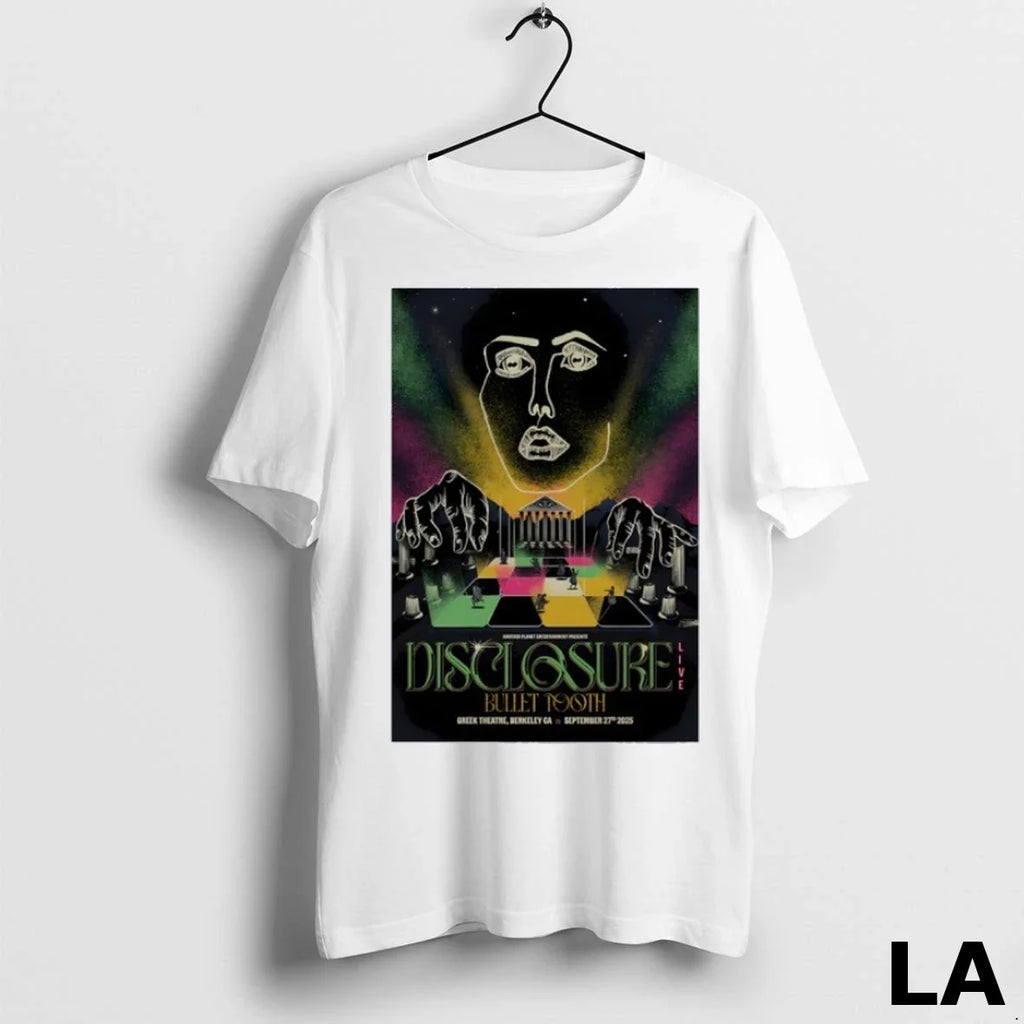 Original The Disco Biscuits Berkeley Ga On September - Adult & Kids T-Shirts, Sweatshirts & Hoodies apparel design preview 1