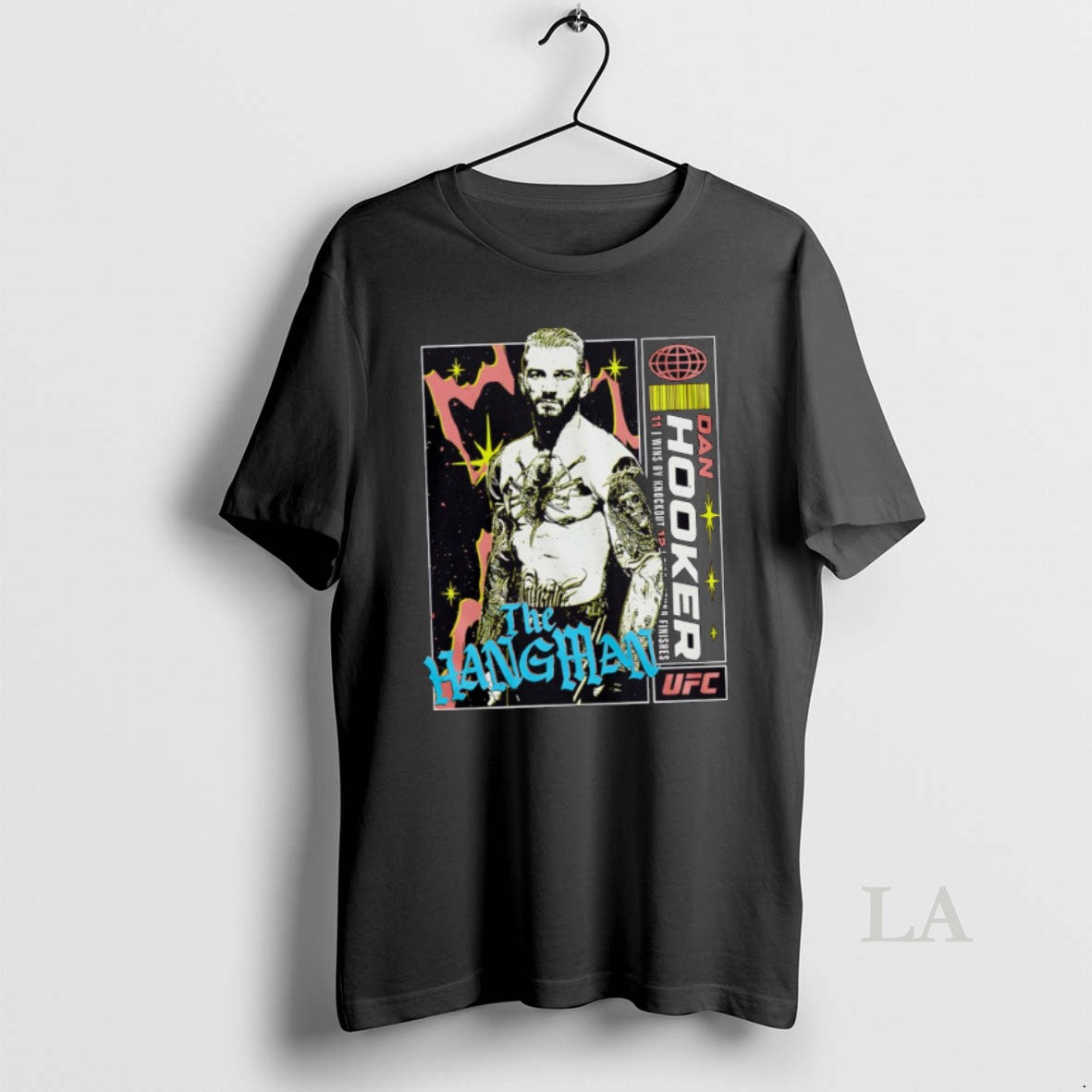 Original Hangman Dan Hooker Ufc Retro - Adult & Kids T-Shirts, Sweatshirts & Hoodies apparel design preview 1