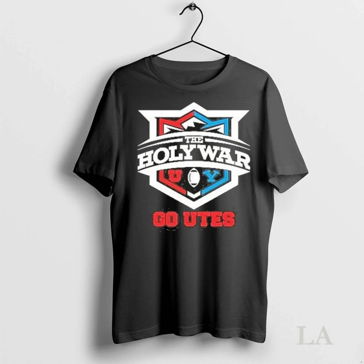 Original The Holy War 2025 Utah Utes Vs Byu Cougars - Adult & Kids T-Shirts, Sweatshirts & Hoodies apparel design preview 1
