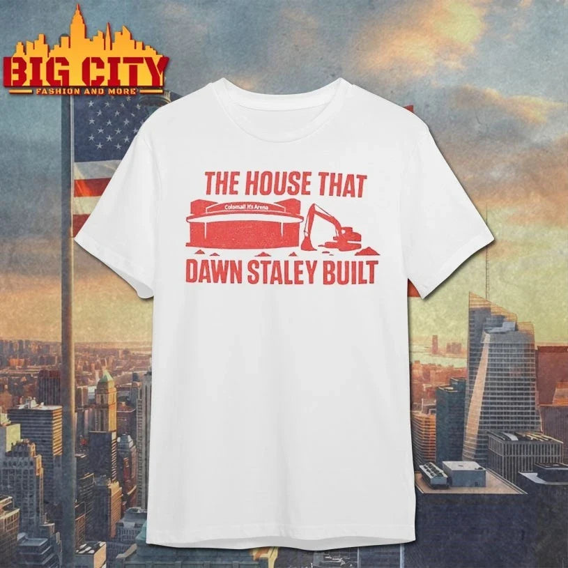 Original The House That Dawn Staley Built - Adult & Kids T-Shirts, Sweatshirts & Hoodies apparel design preview 1