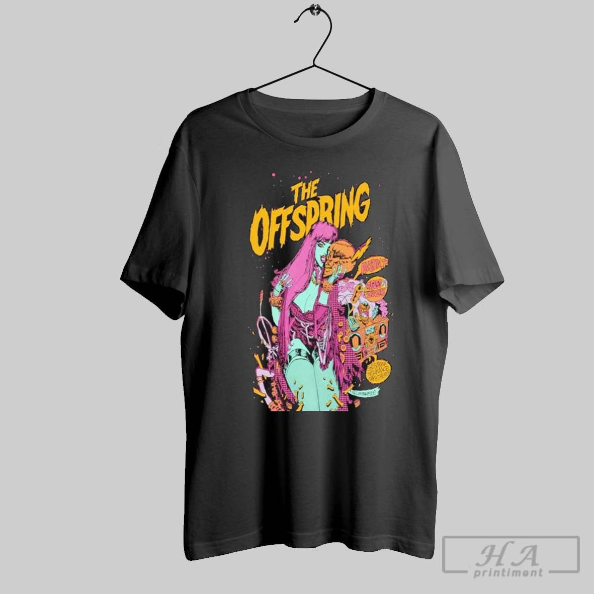 Original The Offspring August 24 2025 Germania - Adult & Kids T-Shirts, Sweatshirts & Hoodies apparel design preview 1