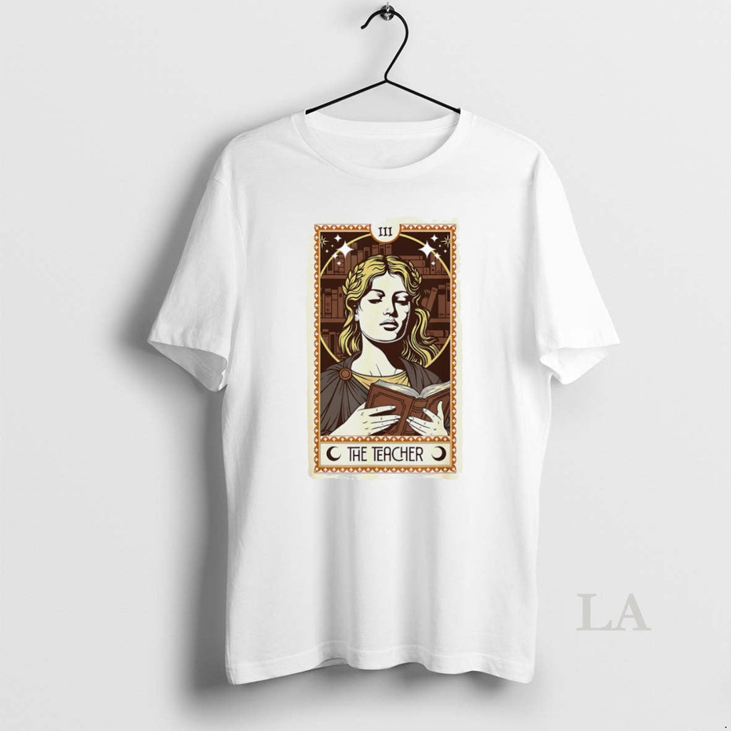 Original Teacher Taro Card Back School - Adult & Kids T-Shirts, Sweatshirts & Hoodies apparel design preview 1