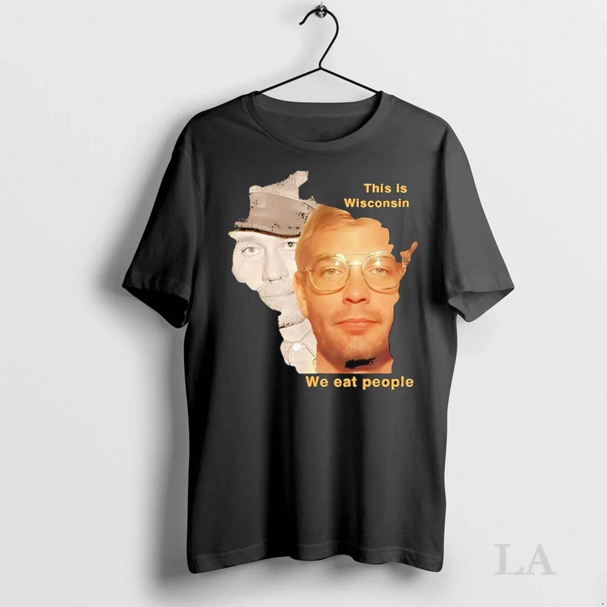 Original This Is Wisconsin We Eat People Jeffrey - Adult & Kids T-Shirts, Sweatshirts & Hoodies apparel design preview 1