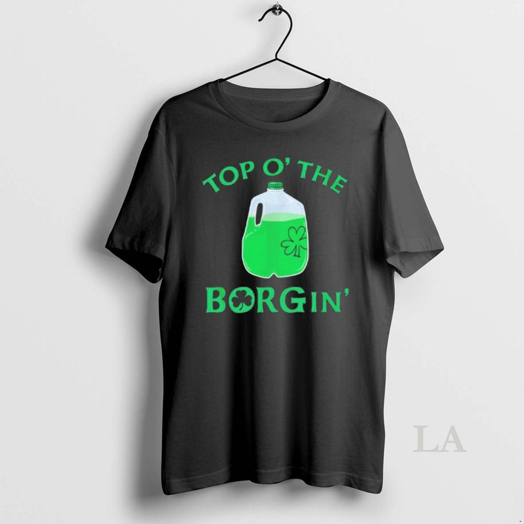 Original Top O Thge Borgin St Patricks Day - Adult & Kids T-Shirts, Sweatshirts & Hoodies apparel design preview 1