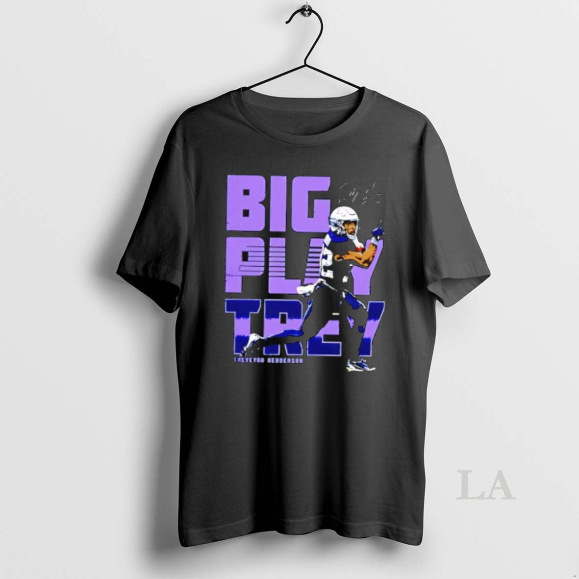 Original Treveyon Henderson Big Play Trey - Adult & Kids T-Shirts, Sweatshirts & Hoodies apparel design preview 1