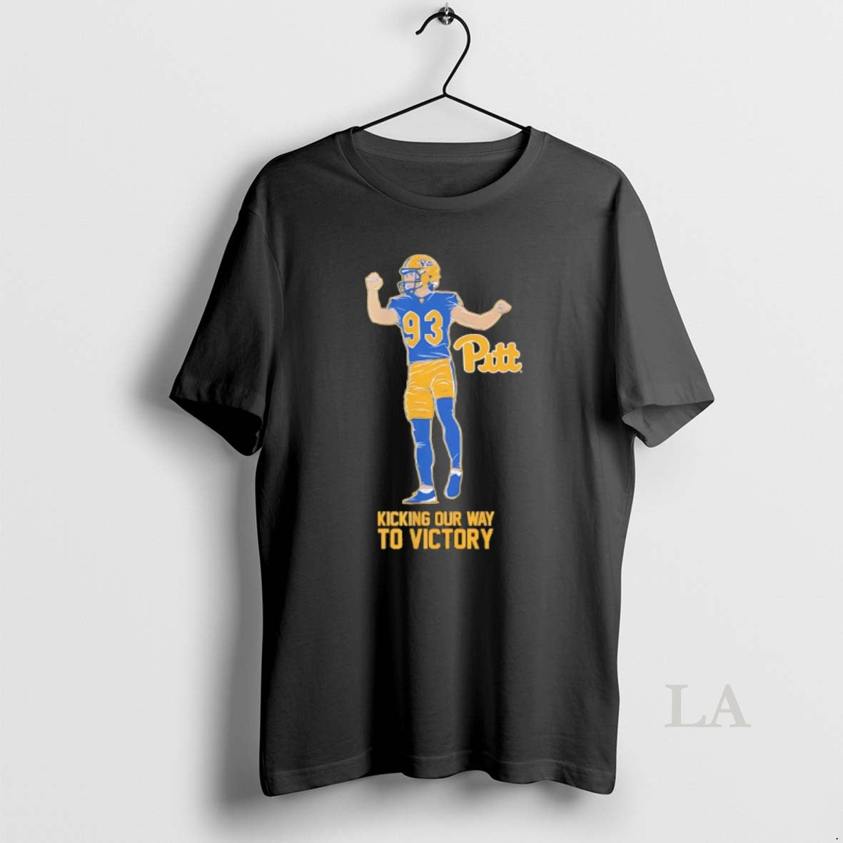Original Trey Butkowski Pittsburgh Panthers Kicking - Adult & Kids T-Shirts, Sweatshirts & Hoodies apparel design preview 1