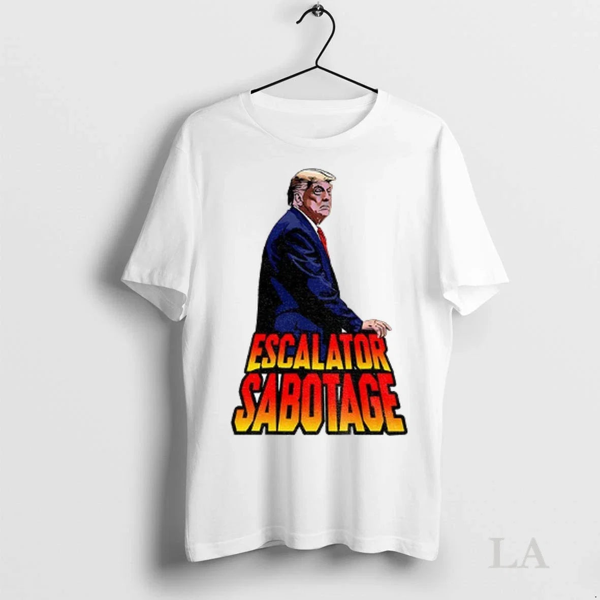 Original Trump Escalator Sabotage - Adult & Kids T-Shirts, Sweatshirts & Hoodies apparel design preview 1