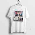 Original Trump Wins Gold New York Post Cover - Adult & Kids T-Shirts, Sweatshirts & Hoodies apparel design preview 1