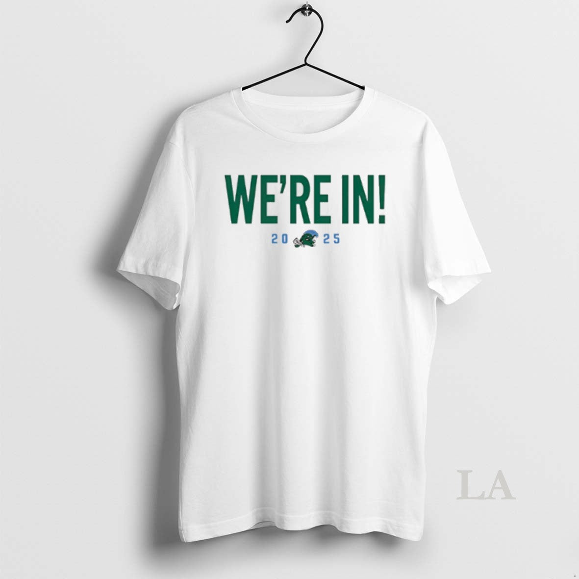 Original Tulane Green Wave 2025 Conference Champions - Adult & Kids T-Shirts, Sweatshirts & Hoodies apparel design preview 1