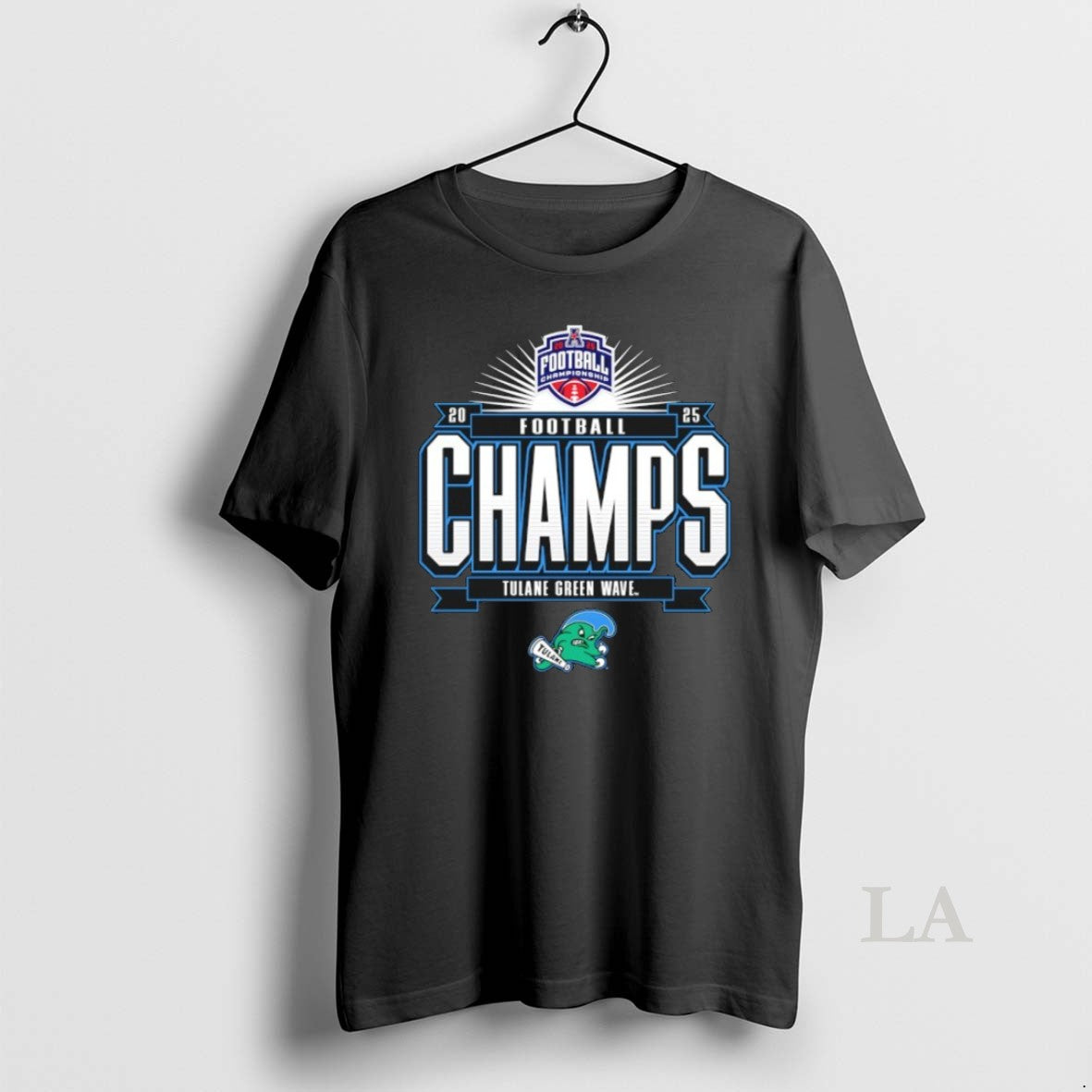 Original Tulane Green Wave 2025 American Football - Adult & Kids T-Shirts, Sweatshirts & Hoodies apparel design preview 1