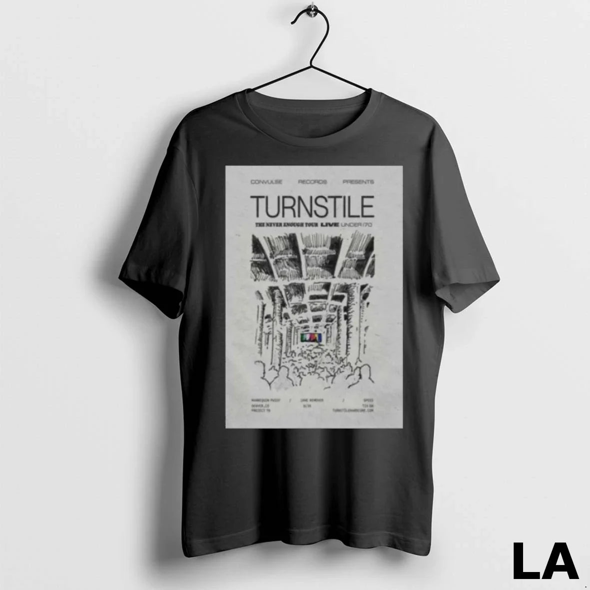 Original Turnstile Sept 30 2025 Denver Co - Adult & Kids T-Shirts, Sweatshirts & Hoodies apparel design preview 1