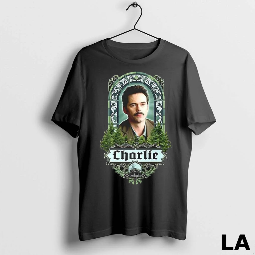 Original Twilight Charlie Stained Glass - Adult & Kids T-Shirts, Sweatshirts & Hoodies apparel design preview 1