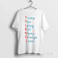 Original Tylenol Acetaminophen Trump You Lying Evil - Adult & Kids T-Shirts, Sweatshirts & Hoodies apparel design preview 1