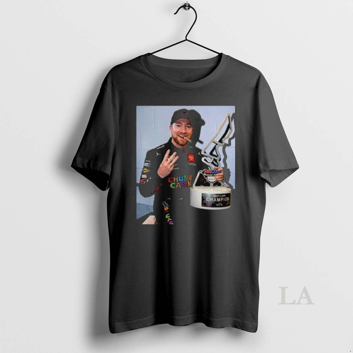 Original Tyler Reddick Three Peat 2026 Duramax Texas - Adult & Kids T-Shirts, Sweatshirts & Hoodies apparel design preview 1