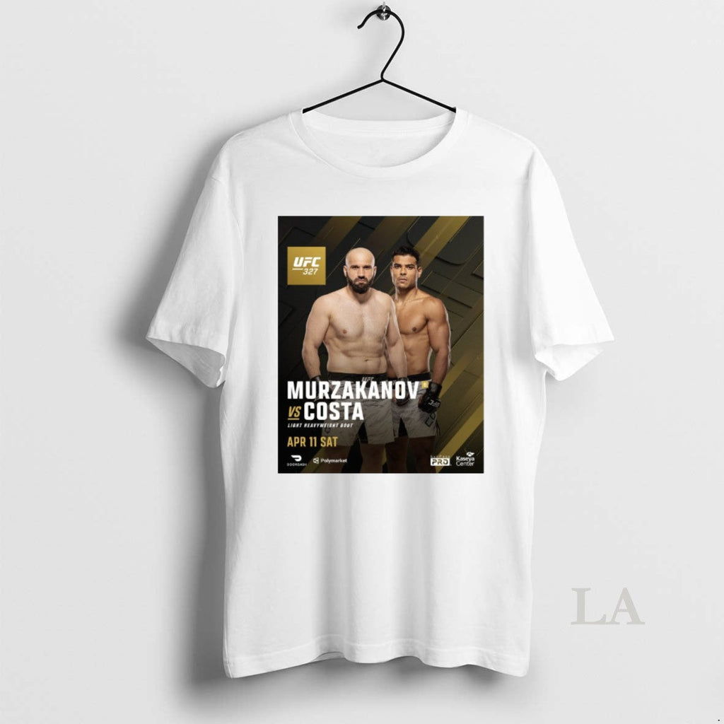 Original Ufc 327 Murzakanov Vs Costa Light - Adult & Kids T-Shirts, Sweatshirts & Hoodies apparel design preview 1