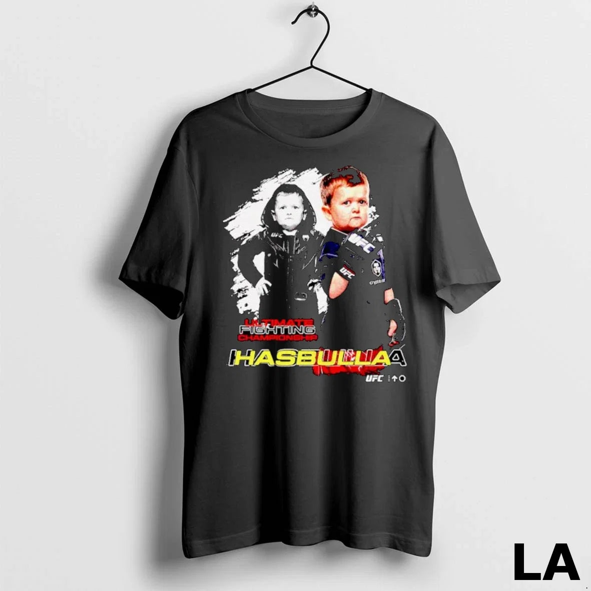 Original Ufc Hasbulla Fight Time Ornaments - Adult & Kids T-Shirts, Sweatshirts & Hoodies apparel design preview 1
