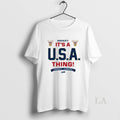 Original Usa Hockey Its A U S - Adult & Kids T-Shirts, Sweatshirts & Hoodies apparel design preview 1
