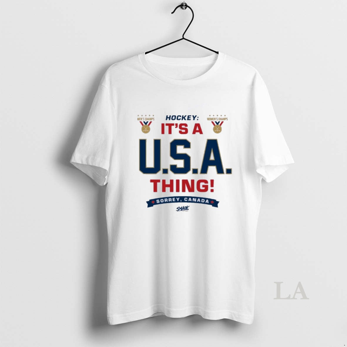 Original Usa Hockey Its A U S - Adult & Kids T-Shirts, Sweatshirts & Hoodies apparel design preview 1