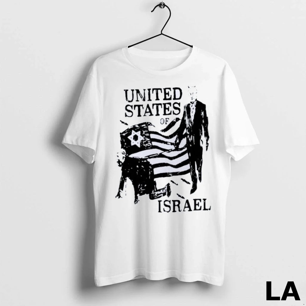 Original United States Of Israel Red - Adult & Kids T-Shirts, Sweatshirts & Hoodies apparel design preview 1