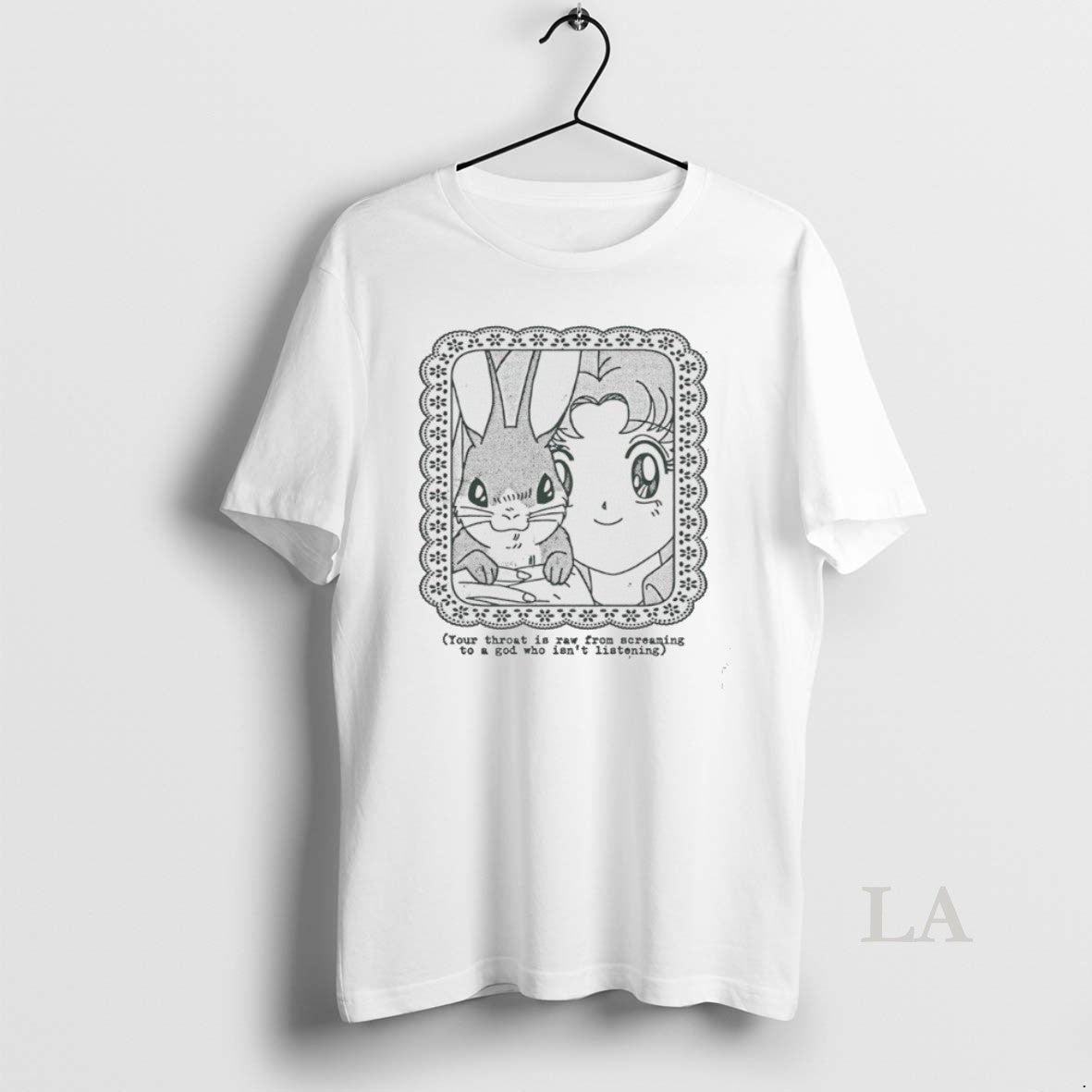 Original Usagi Tsukino Bunny Your Throat Is Raw - Adult & Kids T-Shirts, Sweatshirts & Hoodies apparel design preview 1