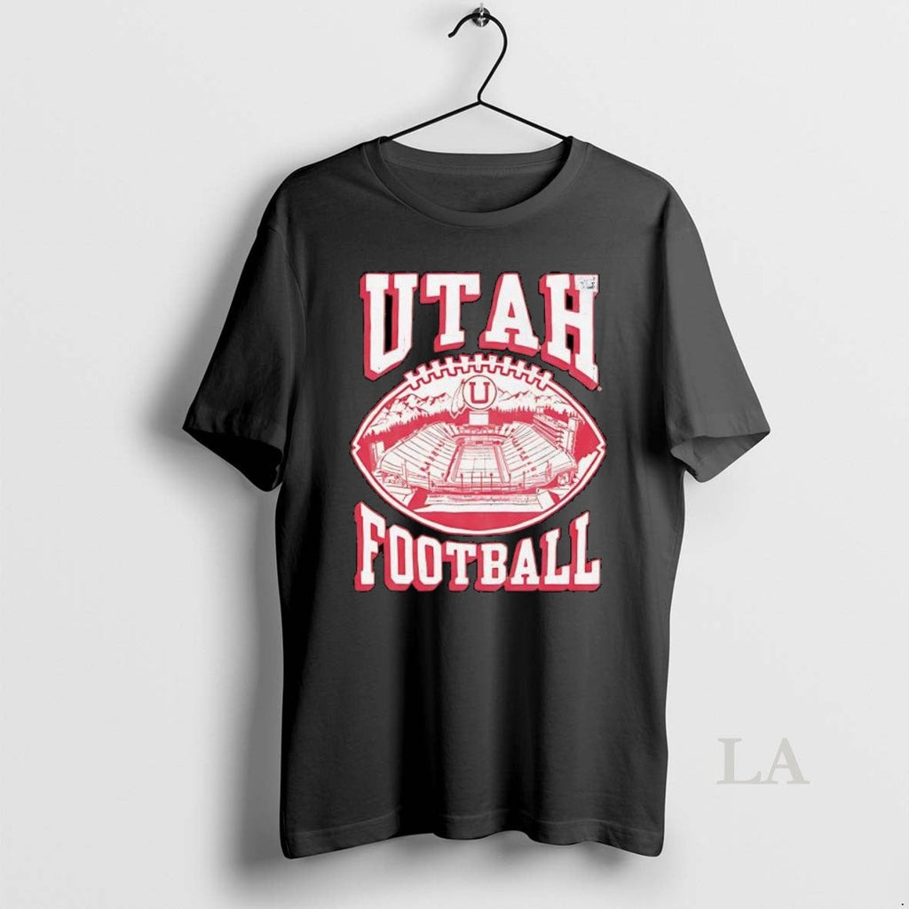 Original Utah Football Stadium Mountains Drum And - Adult & Kids T-Shirts, Sweatshirts & Hoodies apparel design preview 1