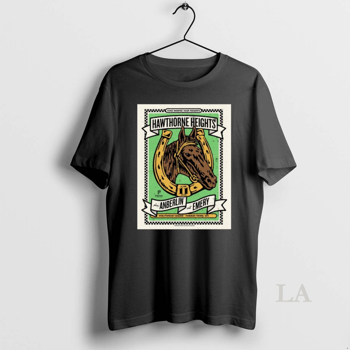 Original Vans Warped Tour Presents Hawthorne Heights - Adult & Kids T-Shirts, Sweatshirts & Hoodies apparel design preview 1