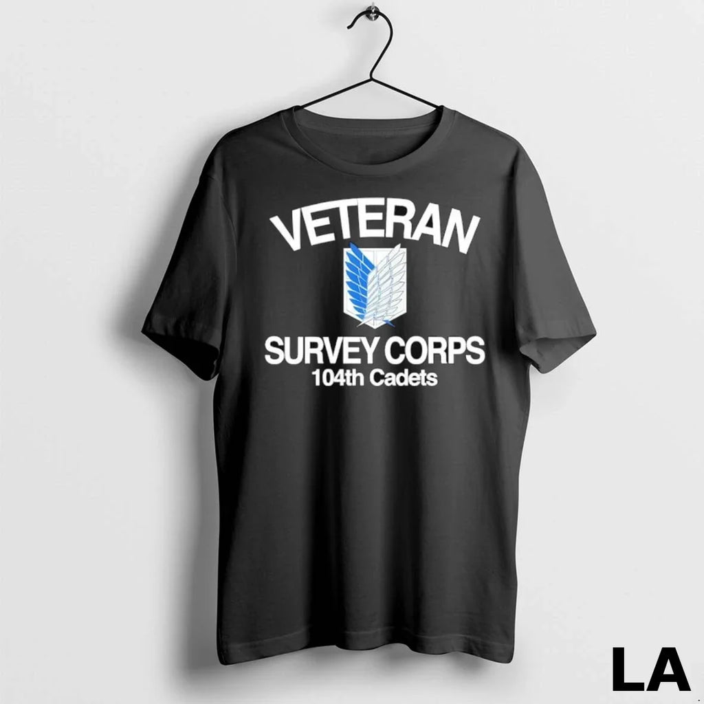 Original Veteran Survey Coprs 104th Cadets Wings - Adult & Kids T-Shirts, Sweatshirts & Hoodies apparel design preview 1