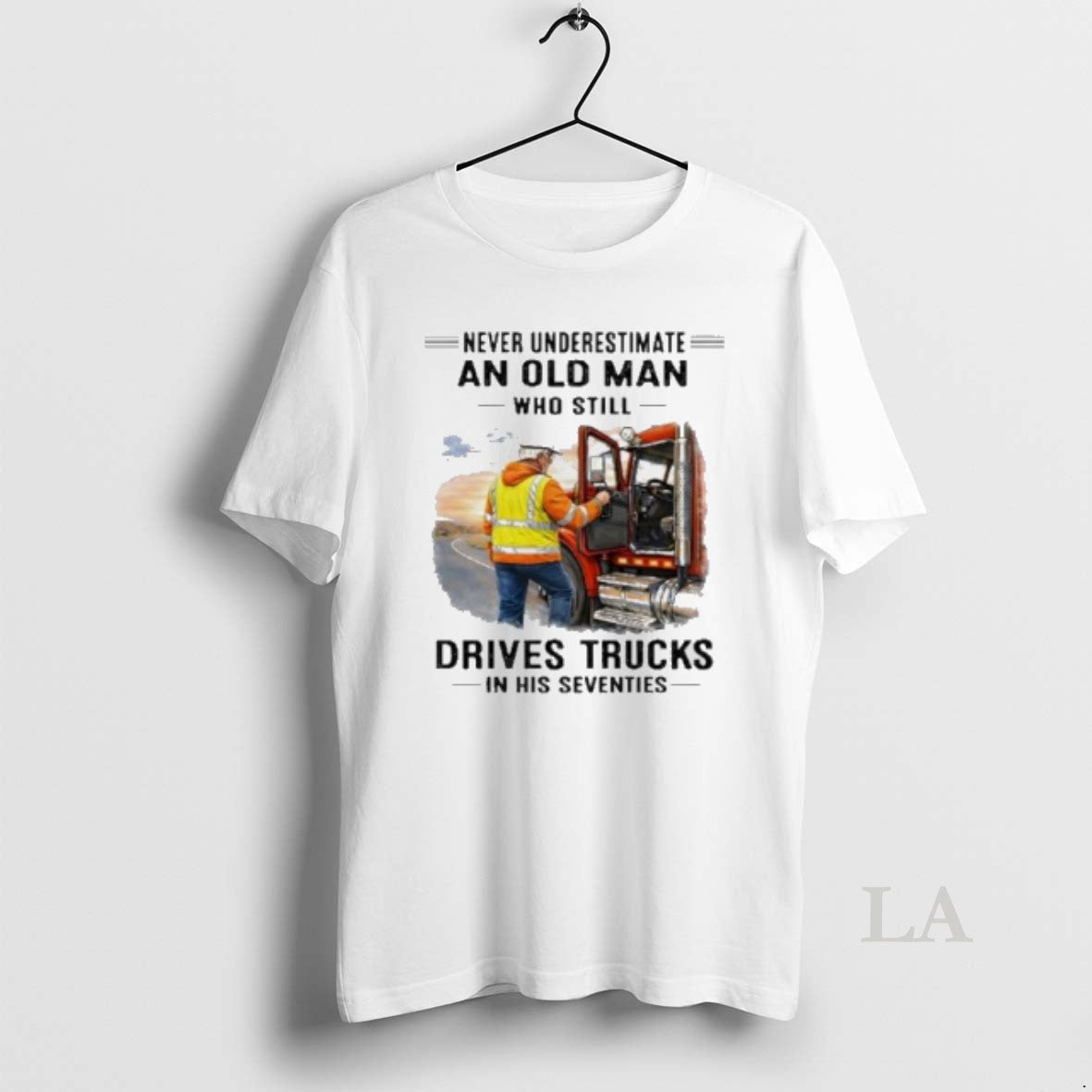 Original Vintage Never Underestimate An Old Man Who - Adult & Kids T-Shirts, Sweatshirts & Hoodies apparel design preview 1