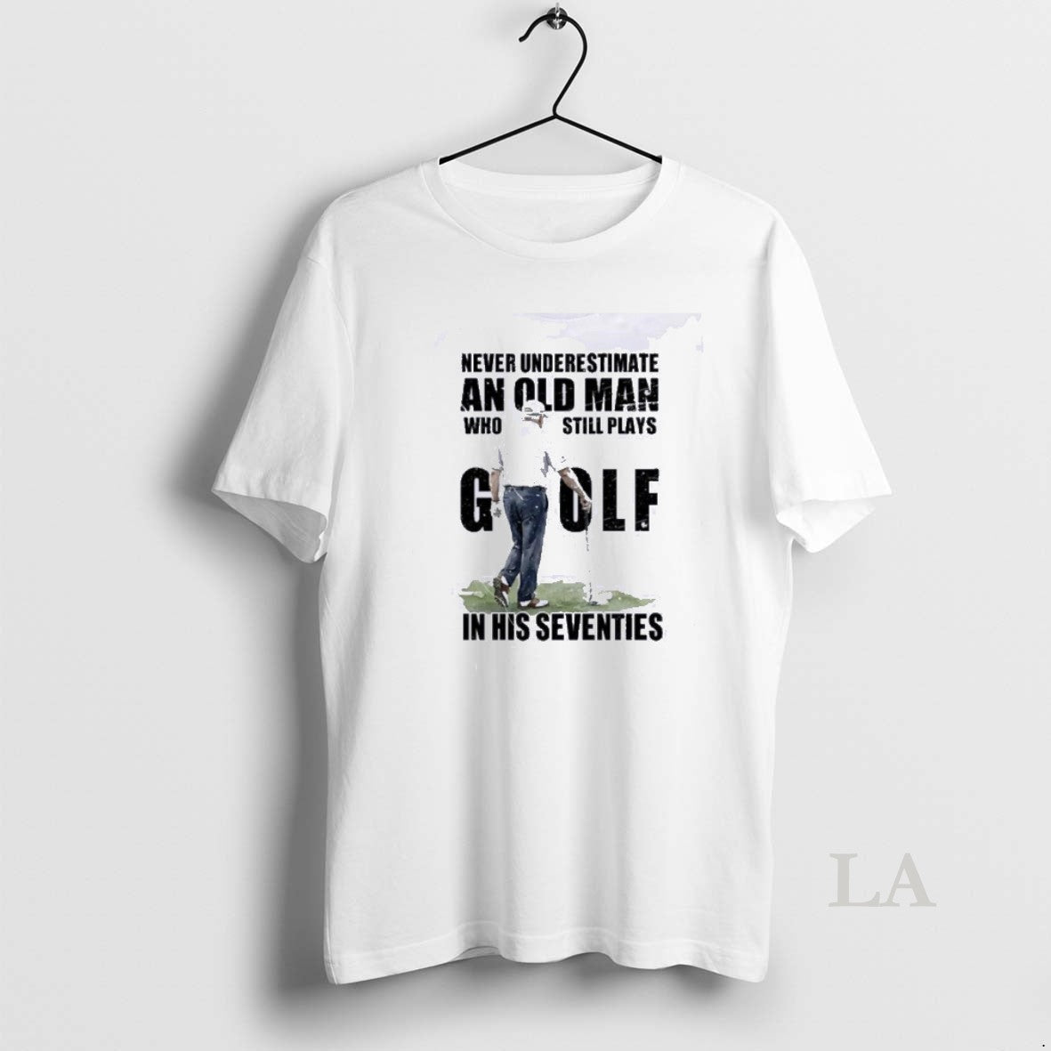 Original Vintage Never Underestimate An Old Man Who - Adult & Kids T-Shirts, Sweatshirts & Hoodies apparel design preview 1