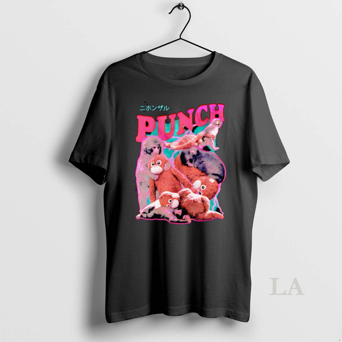 Original Vintage Punch Macaque - Adult & Kids T-Shirts, Sweatshirts & Hoodies apparel design preview 1