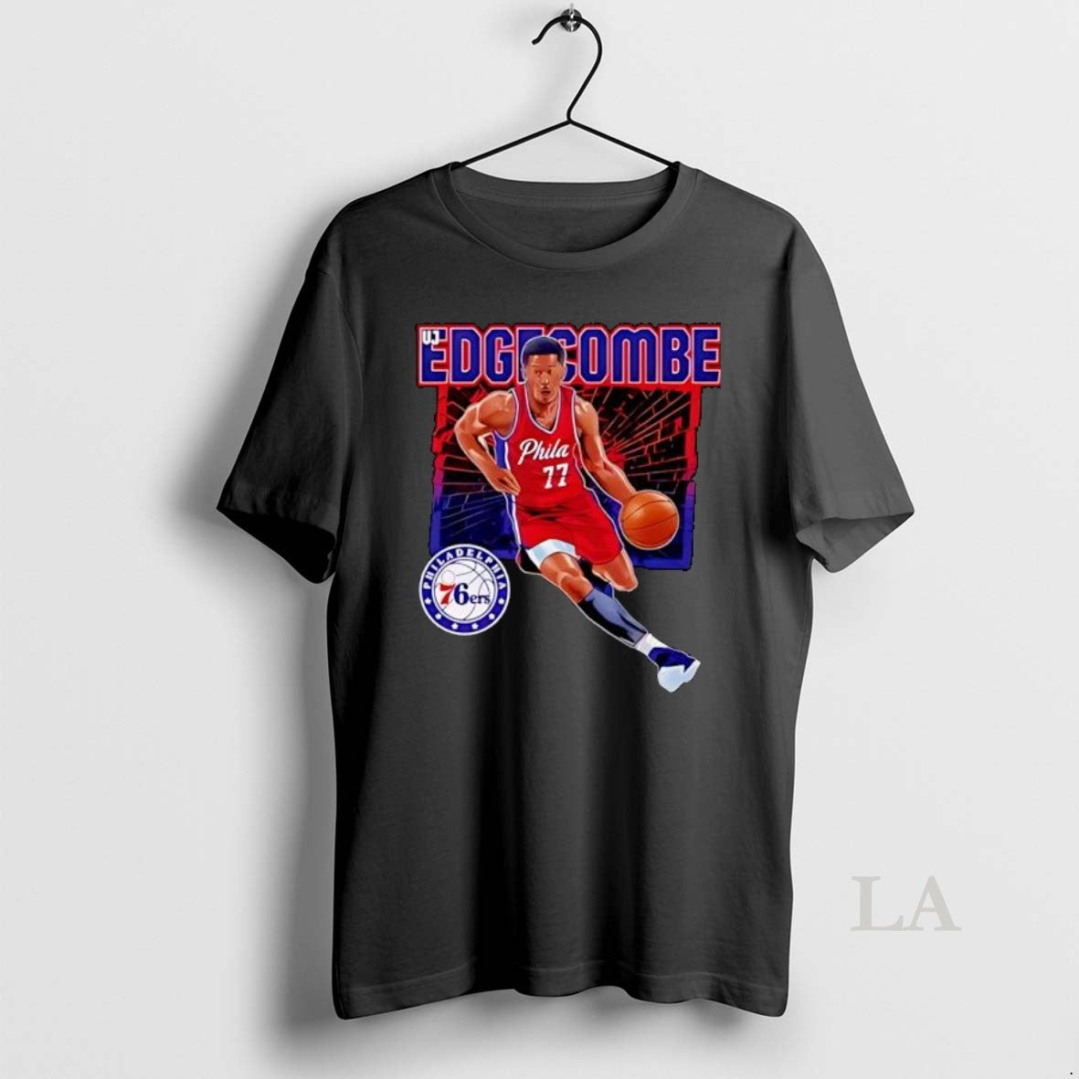 Original Vj Edgecombe Philadelphia 76ers Basketball - Adult & Kids T-Shirts, Sweatshirts & Hoodies apparel design preview 1