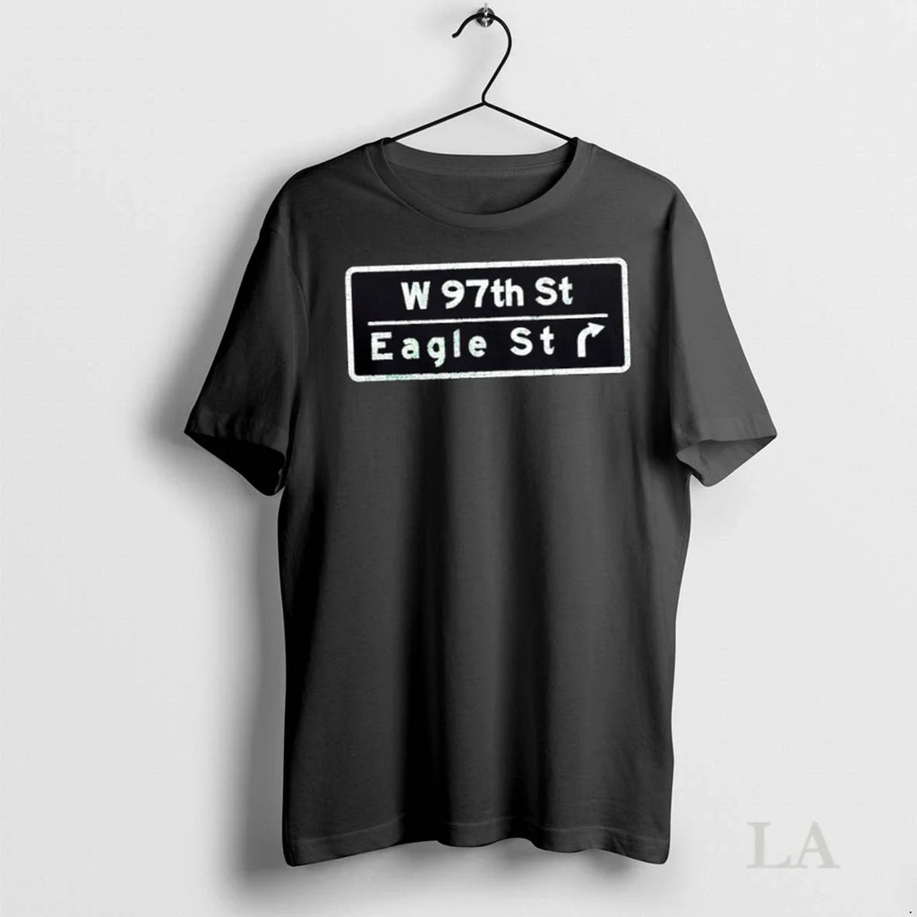 Original W 97th St Eagle - Adult & Kids T-Shirts, Sweatshirts & Hoodies apparel design preview 1