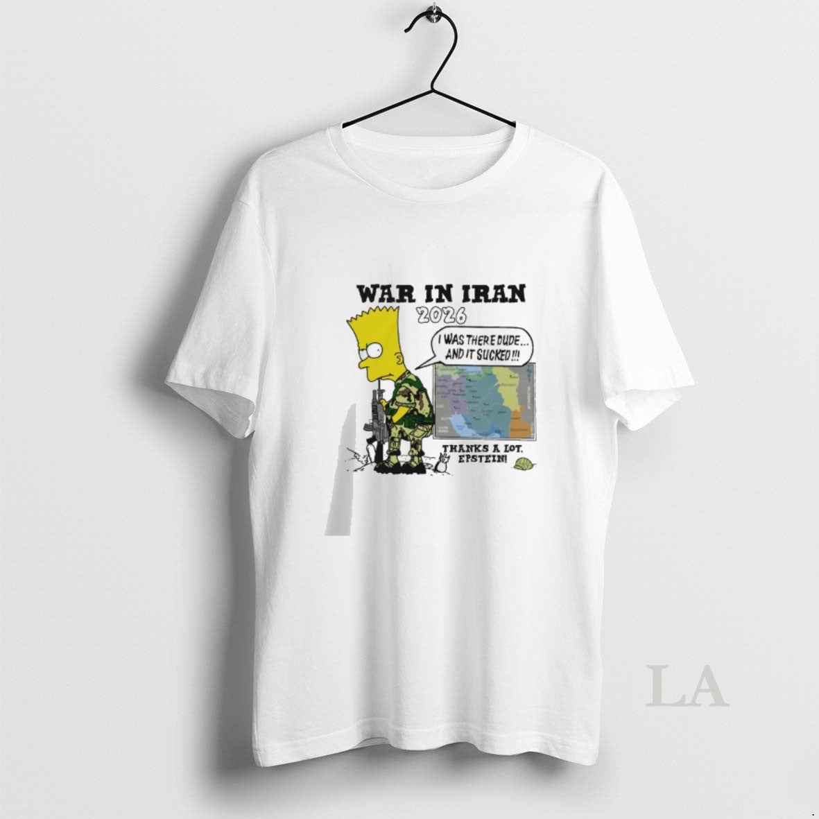 Original War In Iran Thanks A Lot Epstein - Adult & Kids T-Shirts, Sweatshirts & Hoodies apparel design preview 1