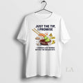 Original Wasabi Just The Tip I Promise Famous Last - Adult & Kids T-Shirts, Sweatshirts & Hoodies apparel design preview 1