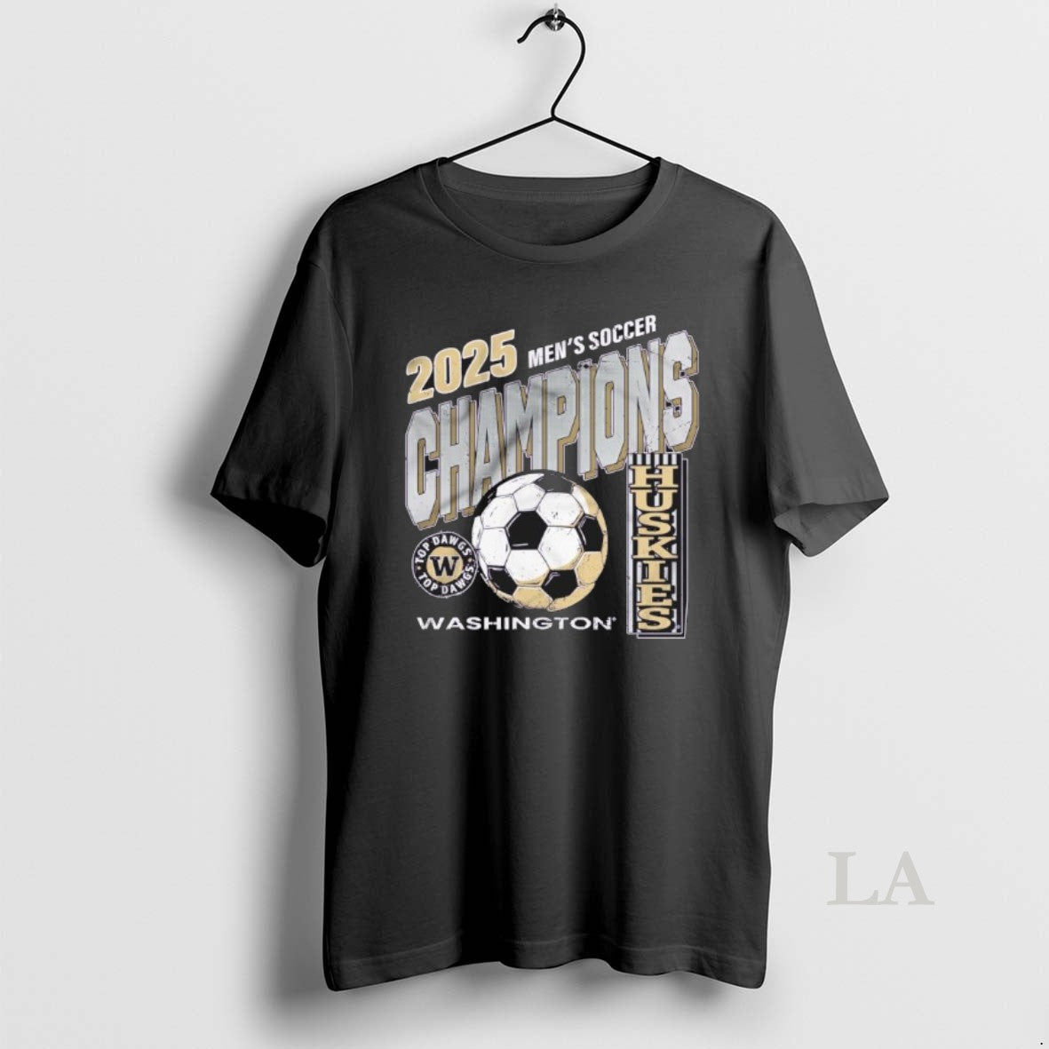 Original Washington Huskies Ncaa Soccer National - Adult & Kids T-Shirts, Sweatshirts & Hoodies apparel design preview 1