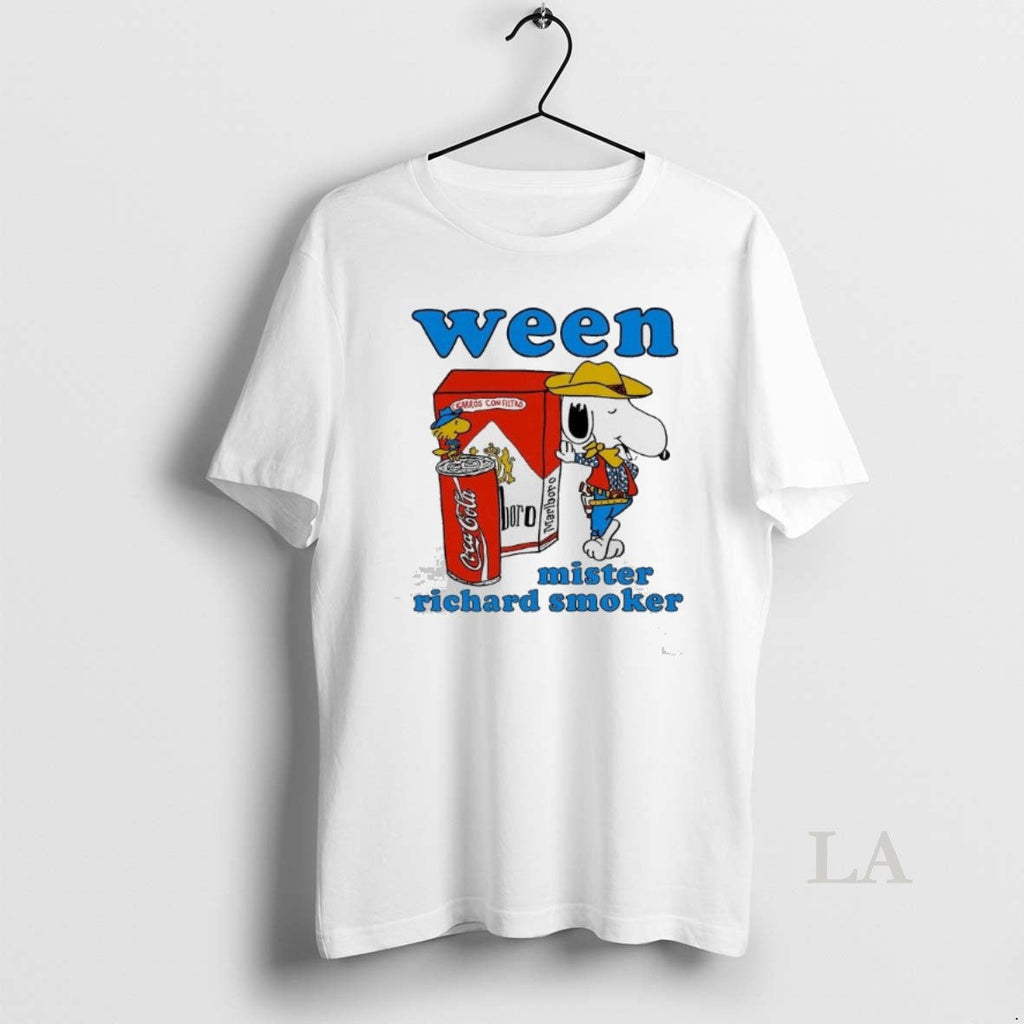 Original Ween Mister Richard Smoker - Adult & Kids T-Shirts, Sweatshirts & Hoodies apparel design preview 1