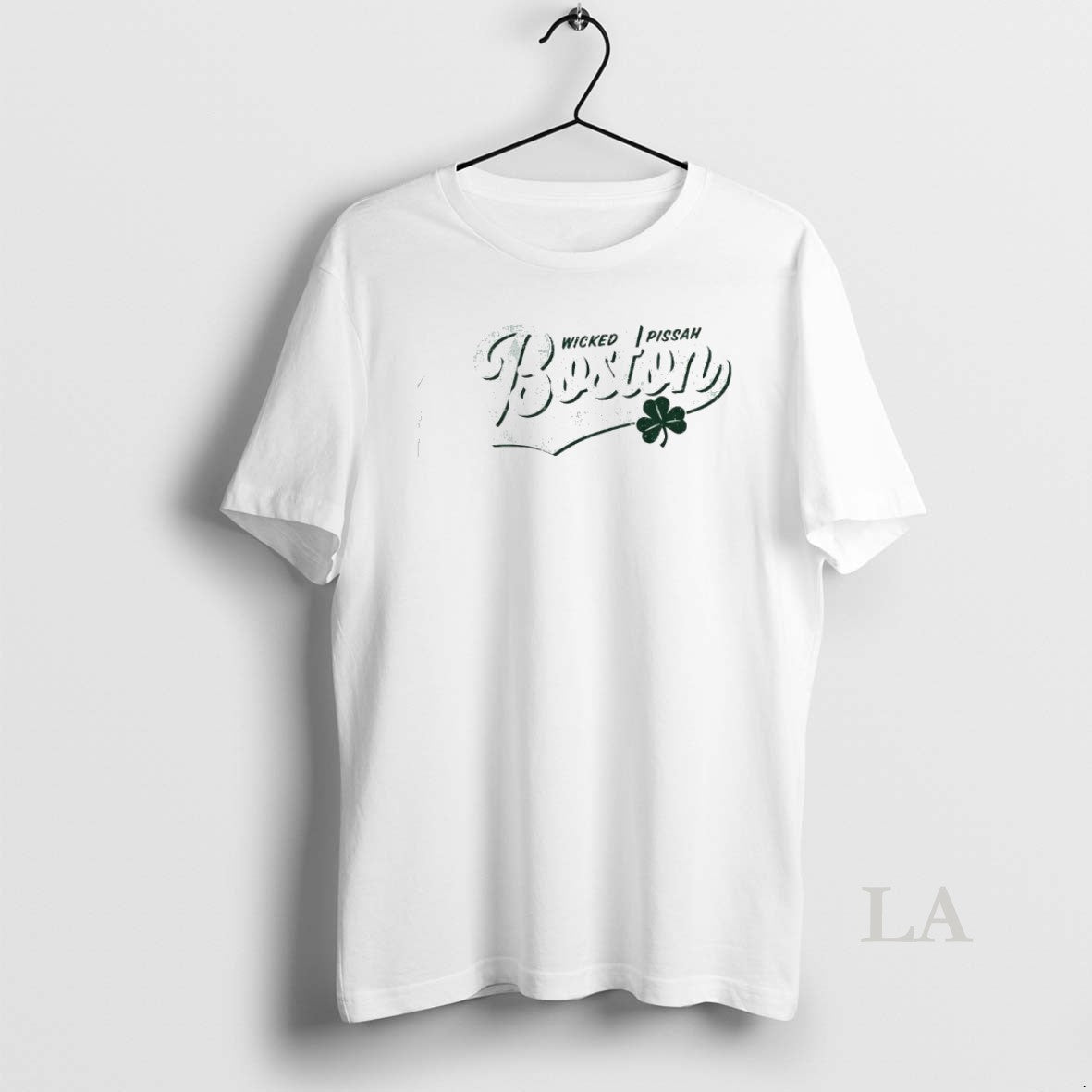 Original Wicked Pissah Boston Shamrock Tailsweep - Adult & Kids T-Shirts, Sweatshirts & Hoodies apparel design preview 1