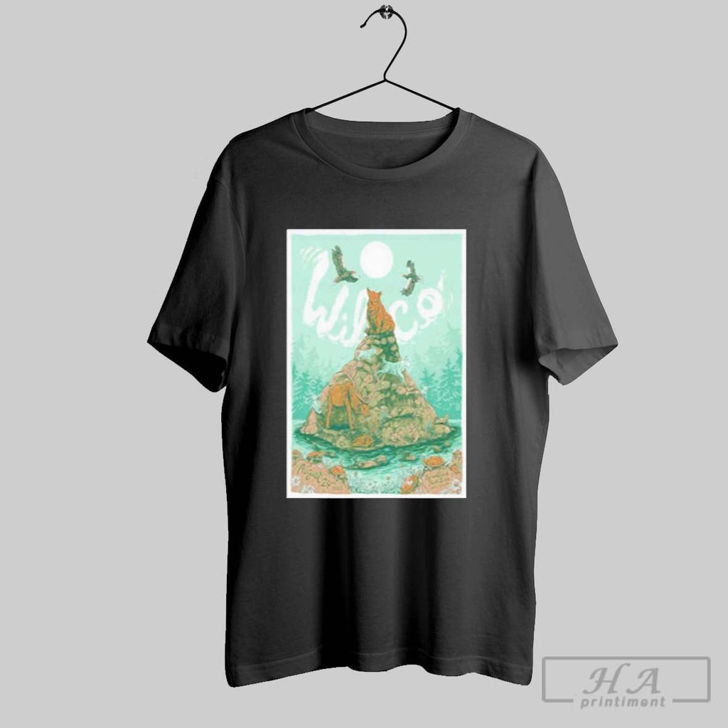 Original Wilco August 24 2025 Woodland Park Zoo - Adult & Kids T-Shirts, Sweatshirts & Hoodies apparel design preview 1