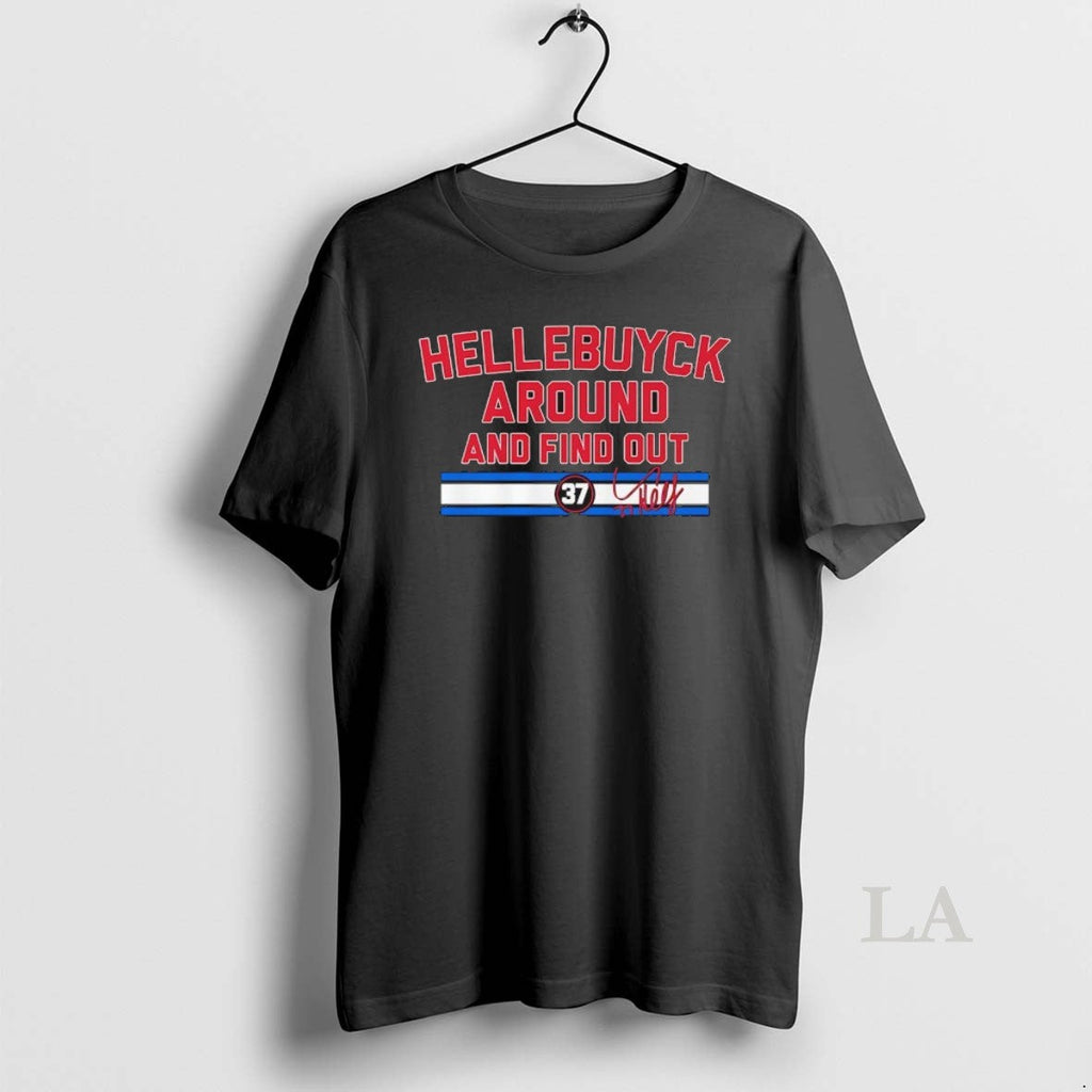 Original Winnipeg Jets Connor Hellebuyck Around And - Adult & Kids T-Shirts, Sweatshirts & Hoodies apparel design preview 1