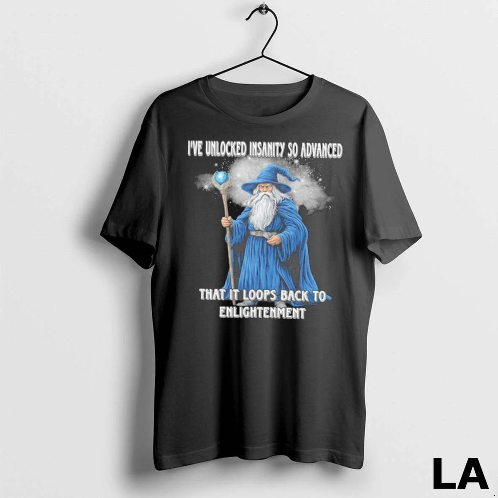 Original Wizard Ive Unlocked Insanity So Advanced It - Adult & Kids T-Shirts, Sweatshirts & Hoodies apparel design preview 1