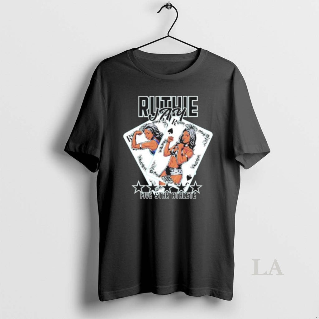 Original Wrestling Ruthie Jay Five Star Athlete - Adult & Kids T-Shirts, Sweatshirts & Hoodies apparel design preview 1