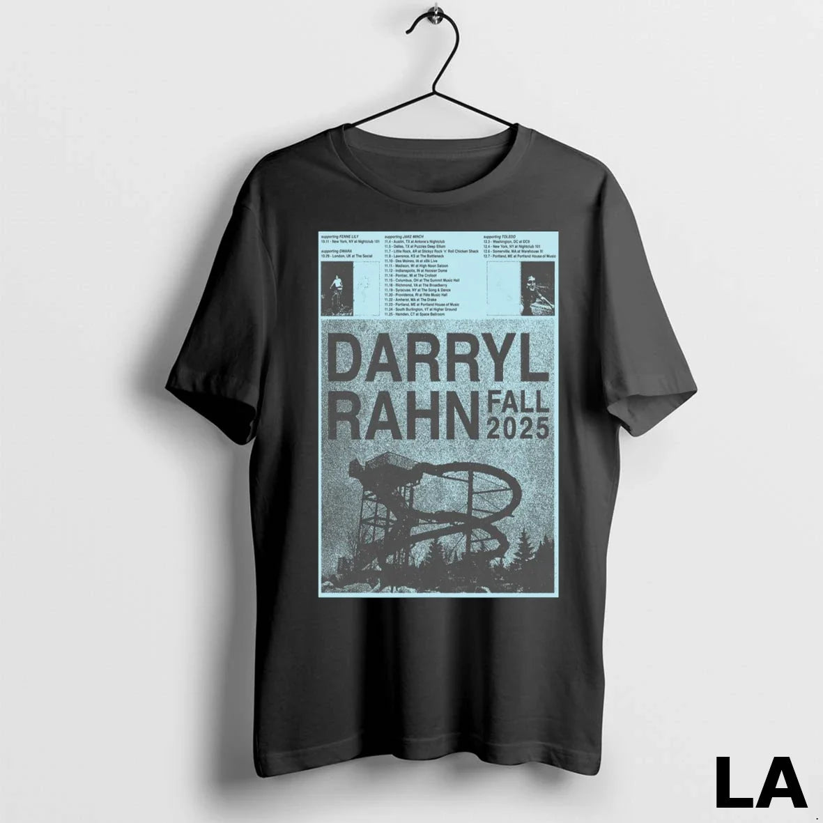 Original Darryl Rahn Fall Tour 2025 - Adult & Kids T-Shirts, Sweatshirts & Hoodies apparel design preview 1