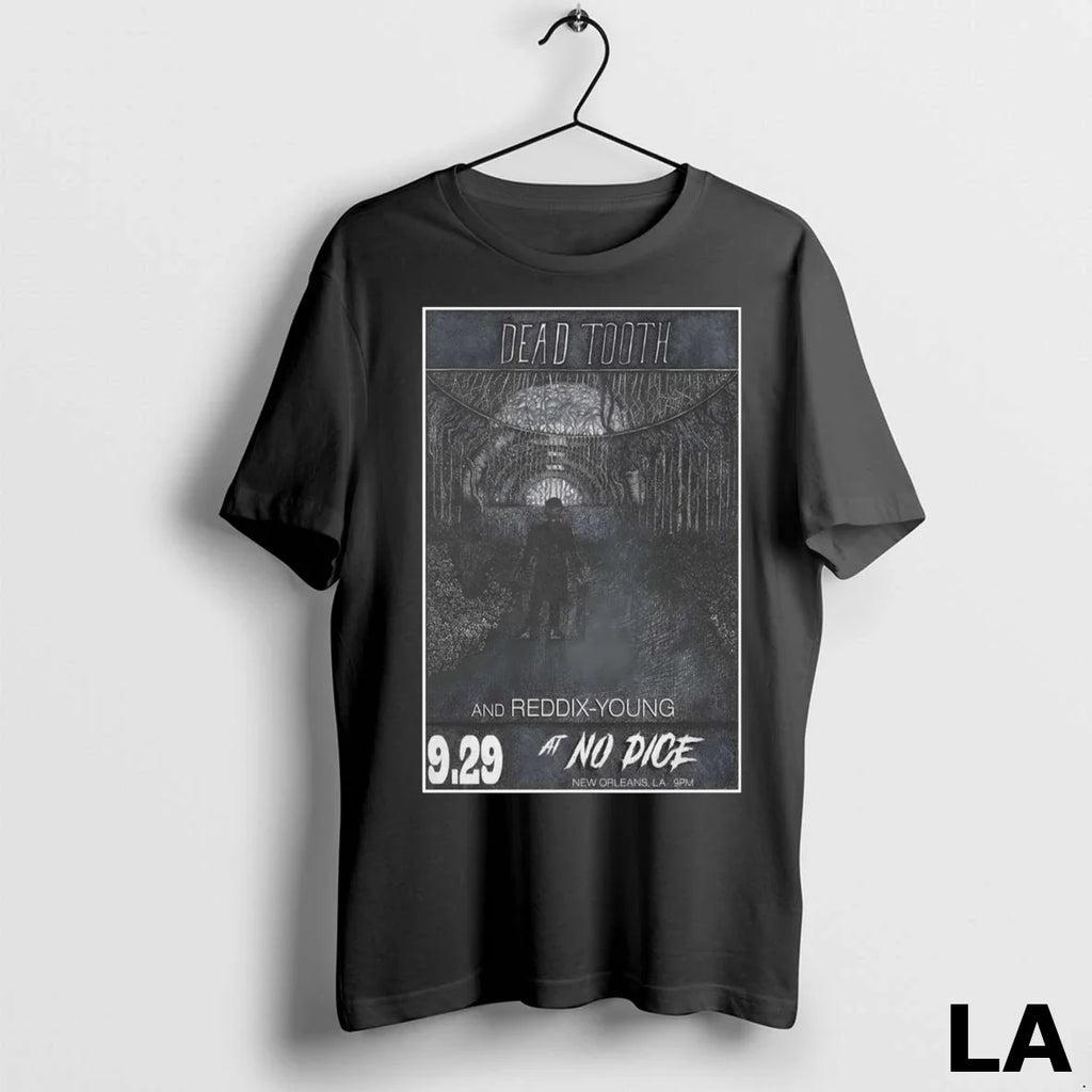 Original Dead Tooth New Orleans La September 29 2025 - Adult & Kids T-Shirts, Sweatshirts & Hoodies apparel design preview 1