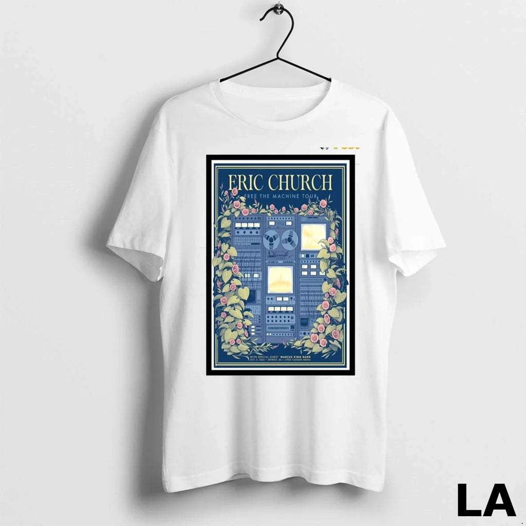 Original Eric Church Detroit Mi October 2 2025 - Adult & Kids T-Shirts, Sweatshirts & Hoodies apparel design preview 1