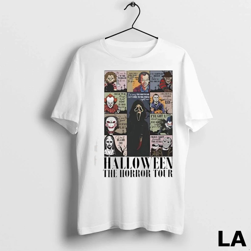 Original Halloween The Horror Tour Characters - Adult & Kids T-Shirts, Sweatshirts & Hoodies apparel design preview 1