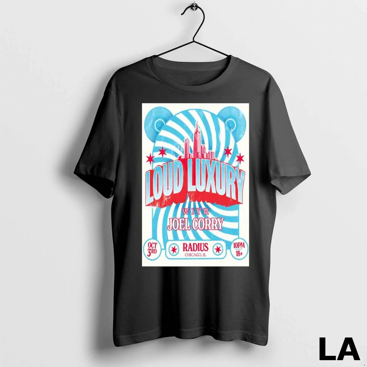 Original Loud Luxury Radius Chicago Il October 3 2025 - Adult & Kids T-Shirts, Sweatshirts & Hoodies apparel design preview 1
