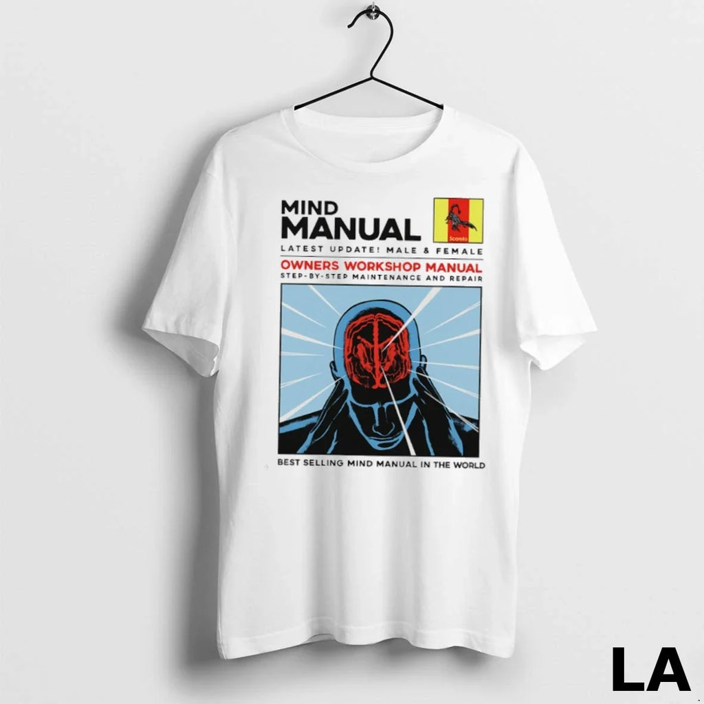 Original Mind Manual Latest Update Male Female - Adult & Kids T-Shirts, Sweatshirts & Hoodies apparel design preview 1