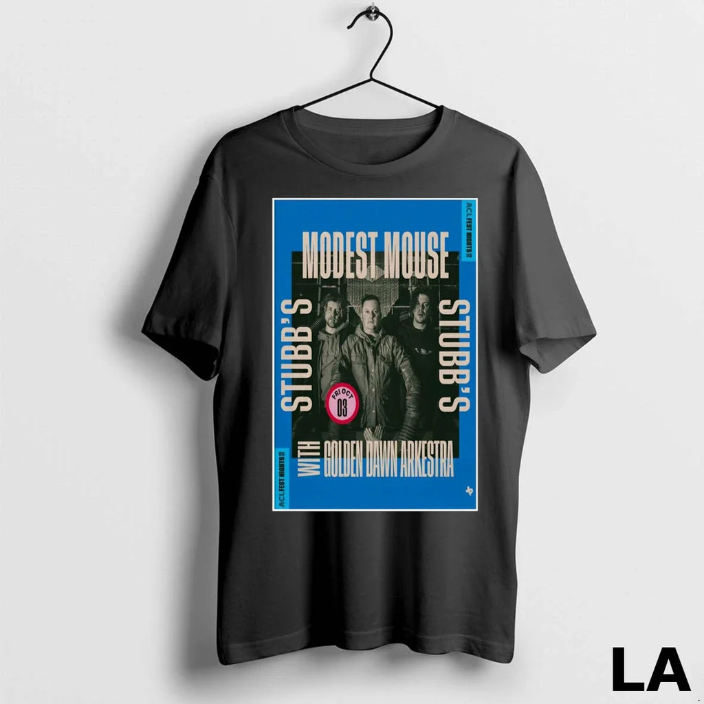 Original Modest Mouse Austin Tx October 3 2025 - Adult & Kids T-Shirts, Sweatshirts & Hoodies apparel design preview 1