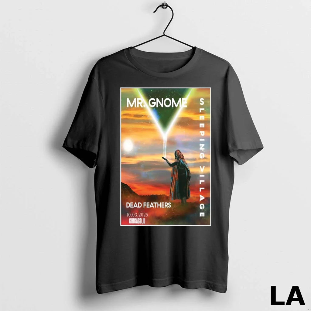 Original Mr Gnome Chicago Il October 3 2025 Concert 1 - Adult & Kids T-Shirts, Sweatshirts & Hoodies apparel design preview 1