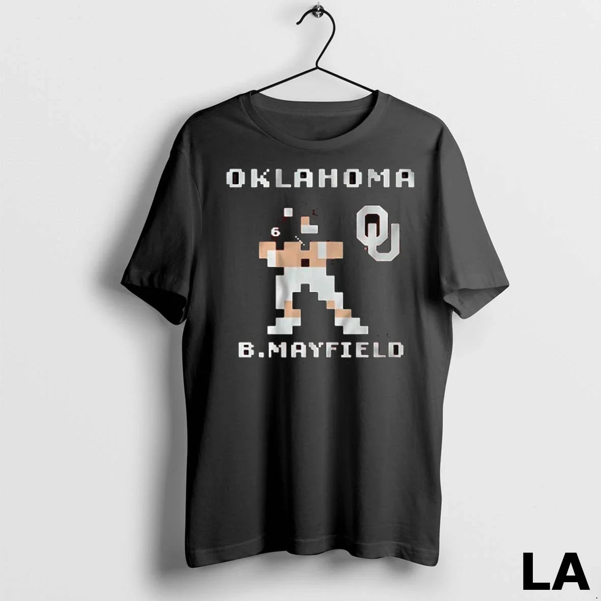 Original Oklahoma Football Baker Mayfield Retro - Adult & Kids T-Shirts, Sweatshirts & Hoodies apparel design preview 1